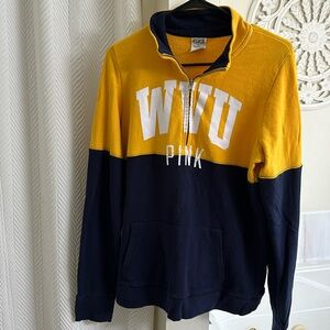 PINK brand WVU sweatshirt